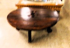 COFFEE TABLE TOP IS A WOOD SPOOL SIDE.  
Find with coffee tables - we always have a great assortment
$140.70