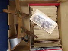 Antique Stereoscope from late 1800s
Comes with 167 photo cards of images from all over the world
$41.70