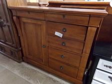 Medium wood tall dresser
*We do not have the key to the top 2 drawers
$358.70