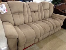 Tan Lazy Boy sofa
*Double electric recliner
$375.00