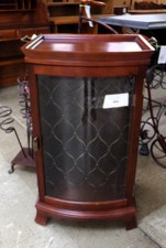 Small wine cabinet with a glass door
$75.00