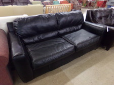 Black leather sofa
$475.00