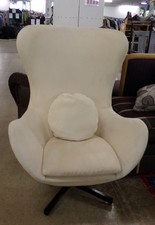 Modern swivel chair - material is similar to suede
$185.00